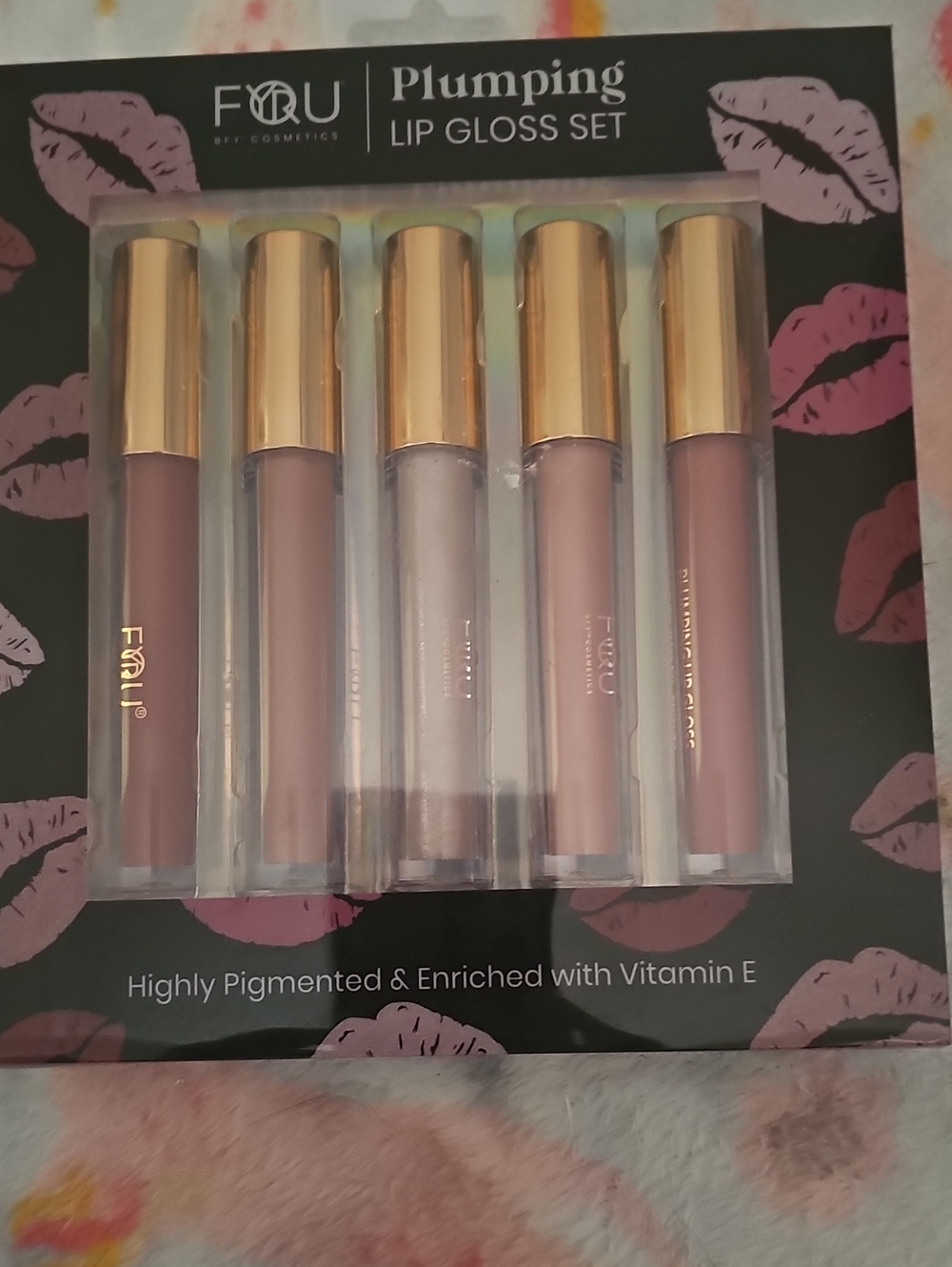 FYOU Plumping Lip Gloss Set — Nude & Mauve Shades